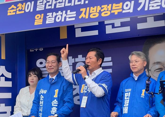 뼈아픈 민주당 지지층 이반… 최근 조사서 노관규로 이동 증가